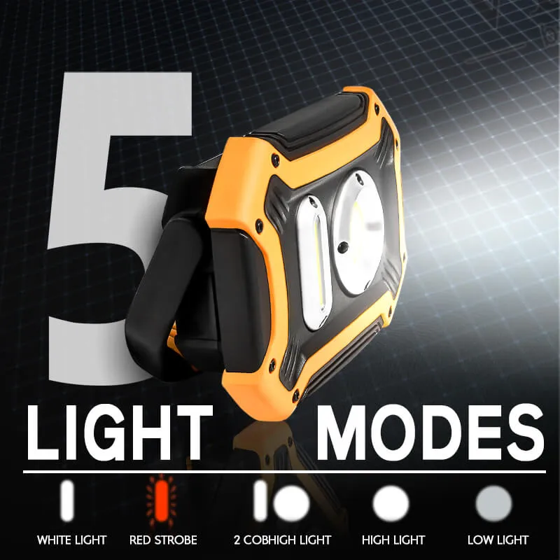 1500 Lumens Portable Work Light with Rotating Handle