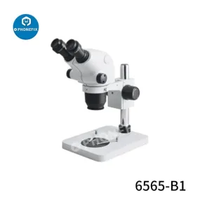 6.5X-65X Binocular Stereo Microscope For Circuit Board Soldering Repair