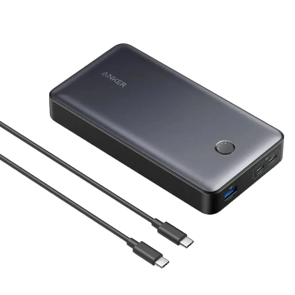 Anker Power Bank 537 PowerCore 24000mAh USB C 65W Fast Charging Portable Charger A1379