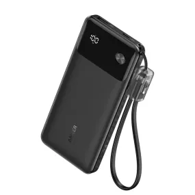 Anker Power Bank Powercore 10000mAh 22.5W Portable Charger with USB C Lanyard Cable A1388