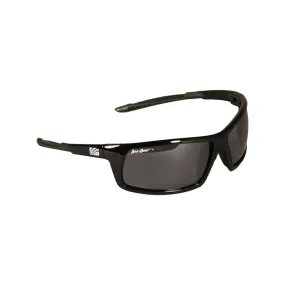 ArcOne SE-8001 Black Gloss Frame/Smoke Lens 8000 Series Safety Glasses (10 Pair)