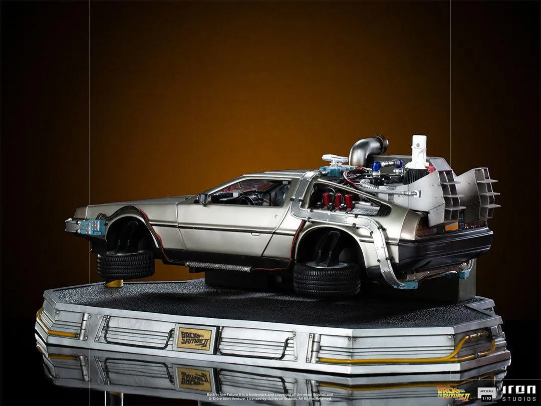 Back to the Future Part II - DeLorean Set Regular Version Art Scale 1/10