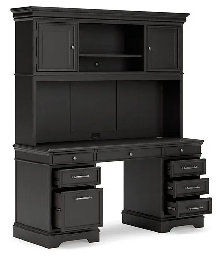 Beckincreek Home Office Credenza with Hutch