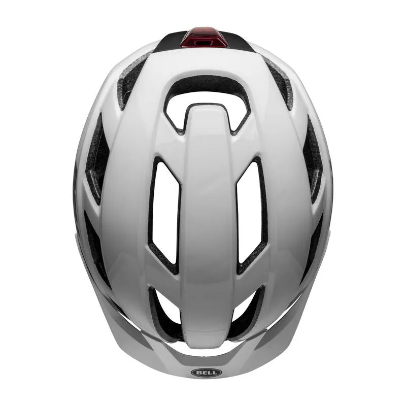 Bell Falcon XRV LED MIPS MTB Helmet - Matt Gloss White-Black