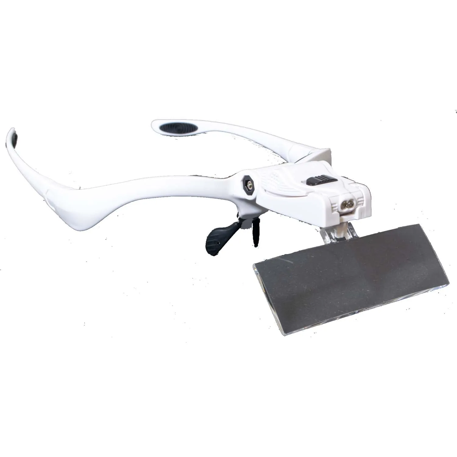 Binocular headband magnifier with light, super lightweight