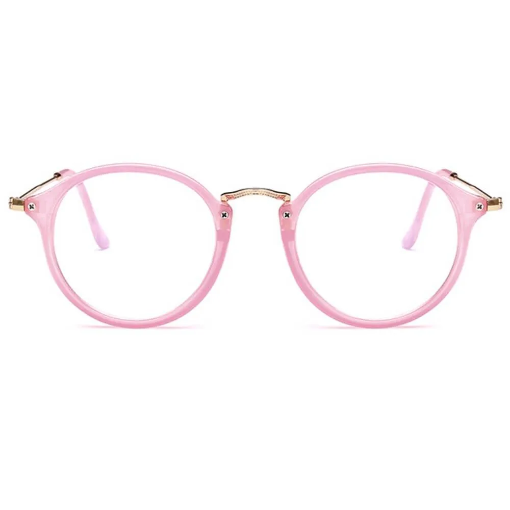 Blue Light Blocking Computer Glasses for Women - Cherry