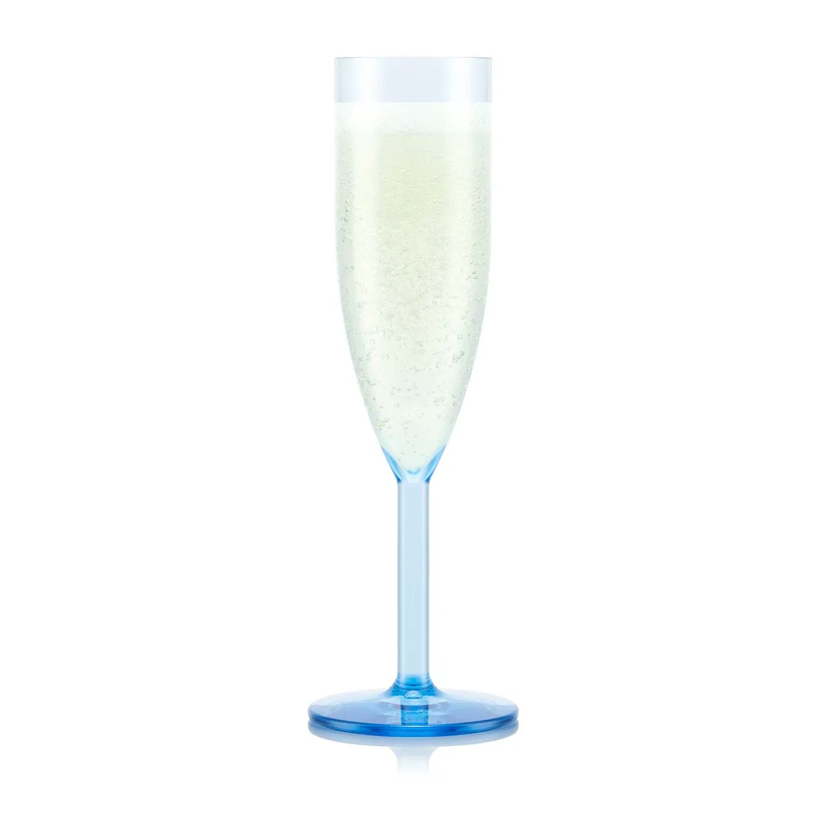 Bodum Oktett Champagne Flutes 4 Pcs. 0.12 L, Blue Moon