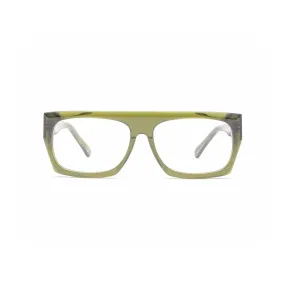 Caddis Reading Glasses, 12 Bar, Heritage Green