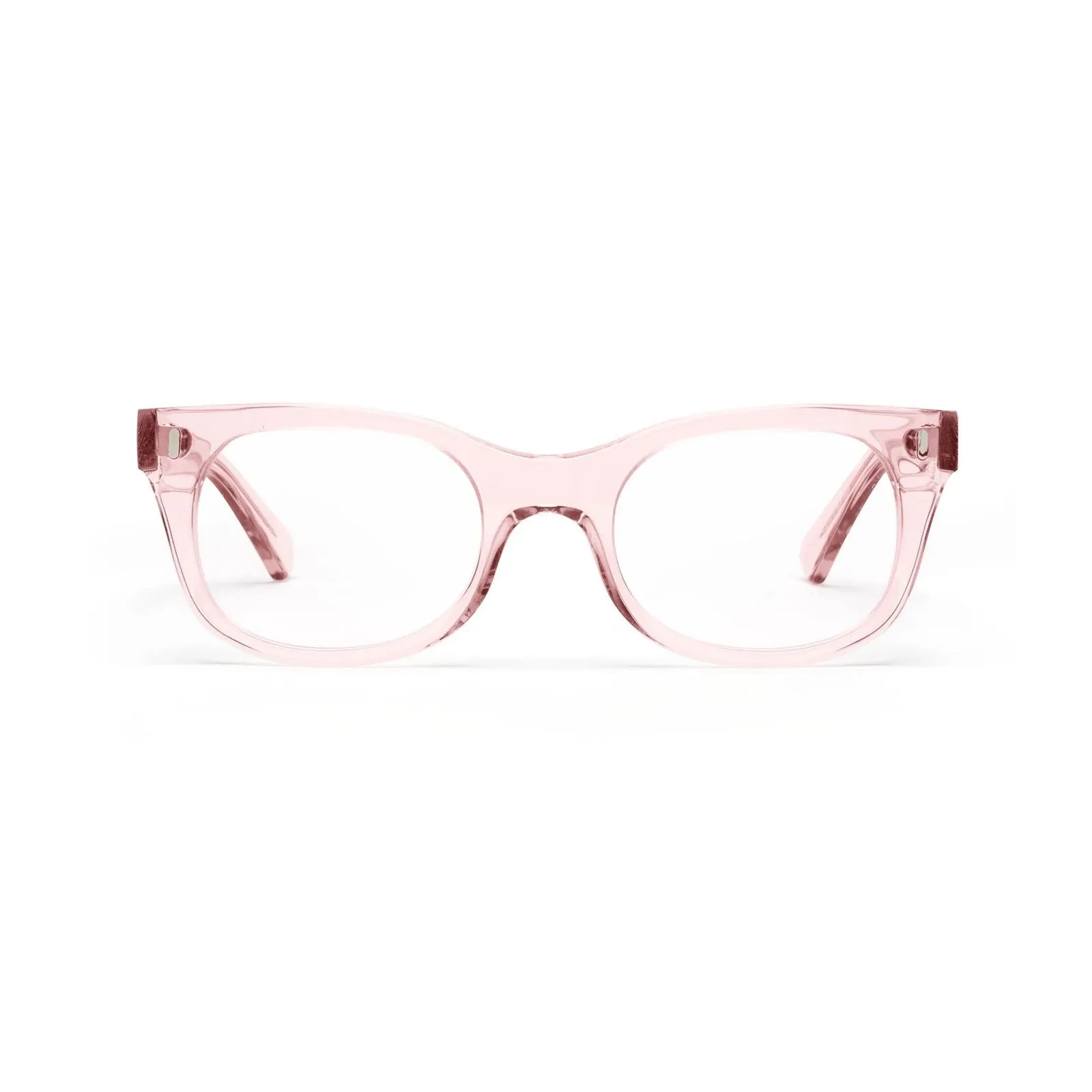 Caddis Reading Glasses, Bixby, Clear Pink