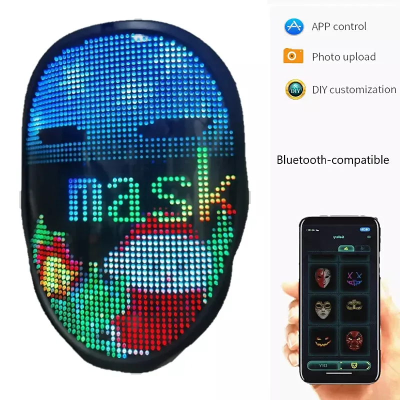 CRAZY LED MASK