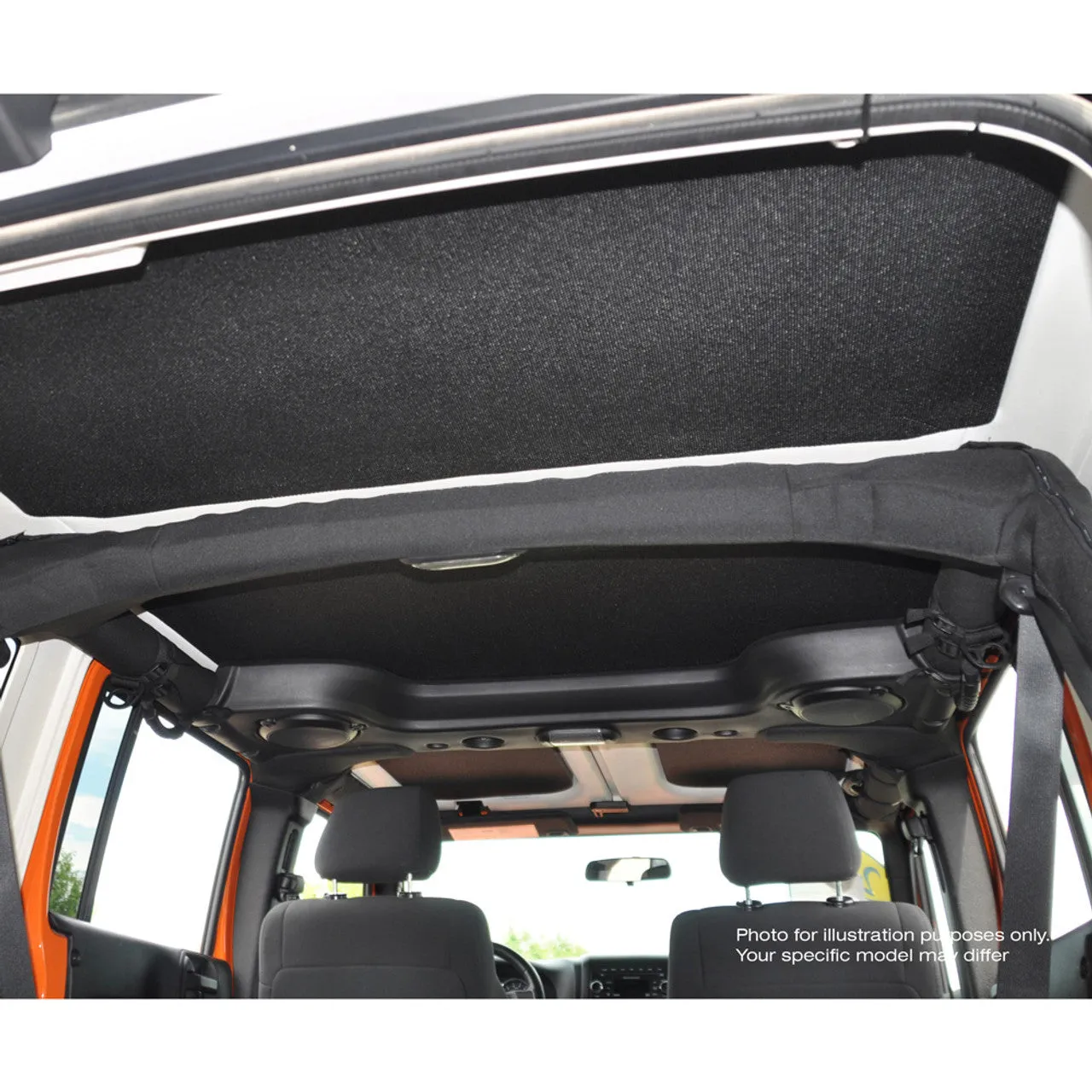 DEI 50170 White Original Finish Headliner Only for JEEP Wrangler JL 4-Door