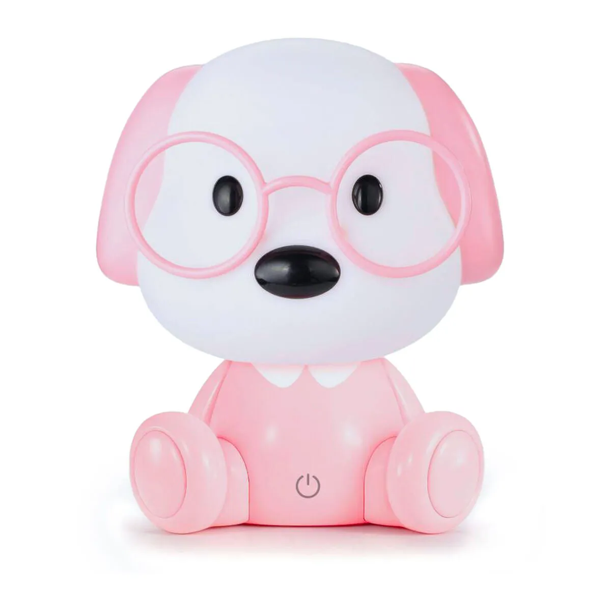 Desk lamp Alexandra House Living Pink Plastic 18 x 20 x 15 cm Glasses Dog