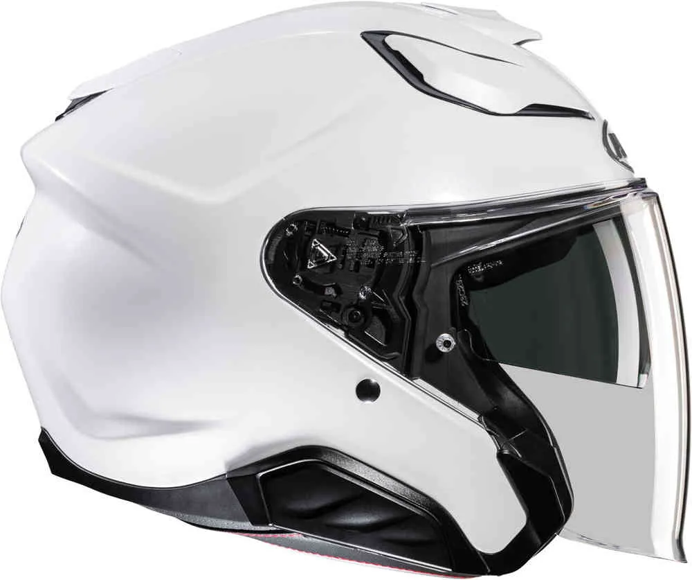 F31 HJC Hard Jet Helmet, White