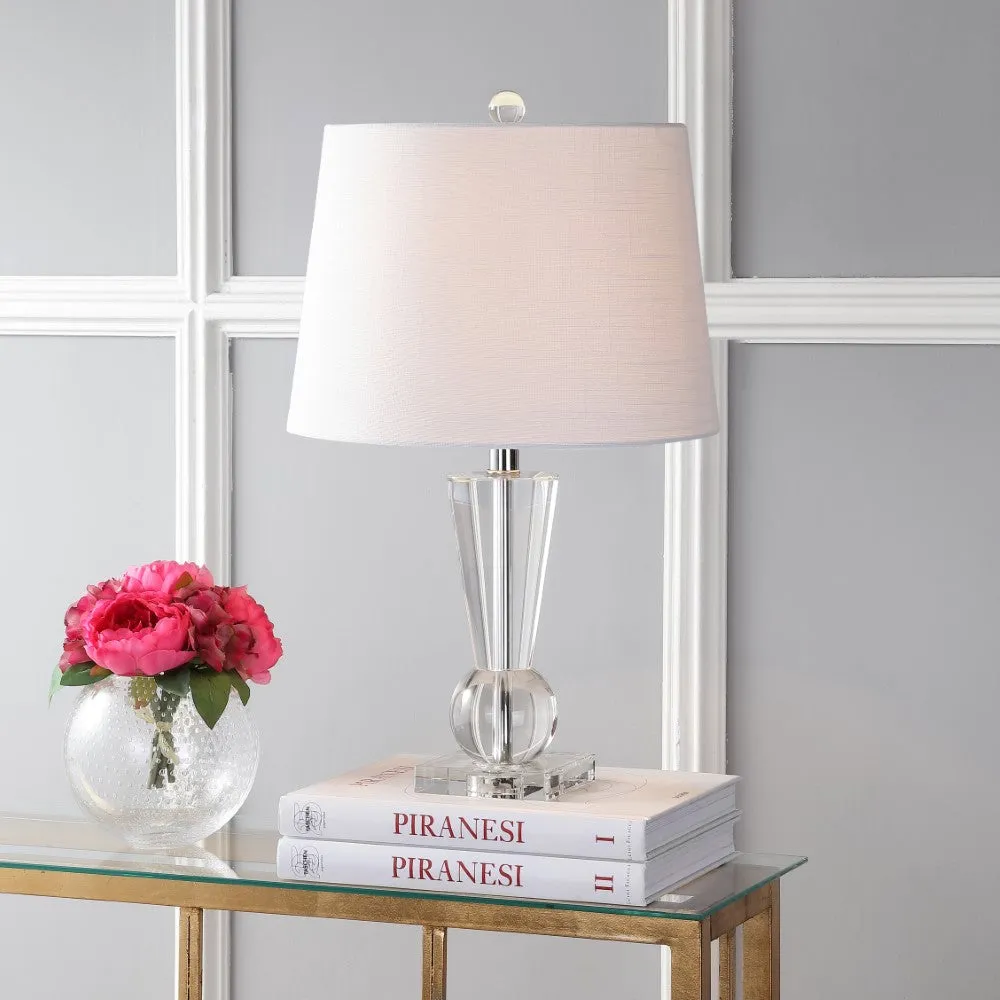 Halle 22" Crystal LED Table Lamp