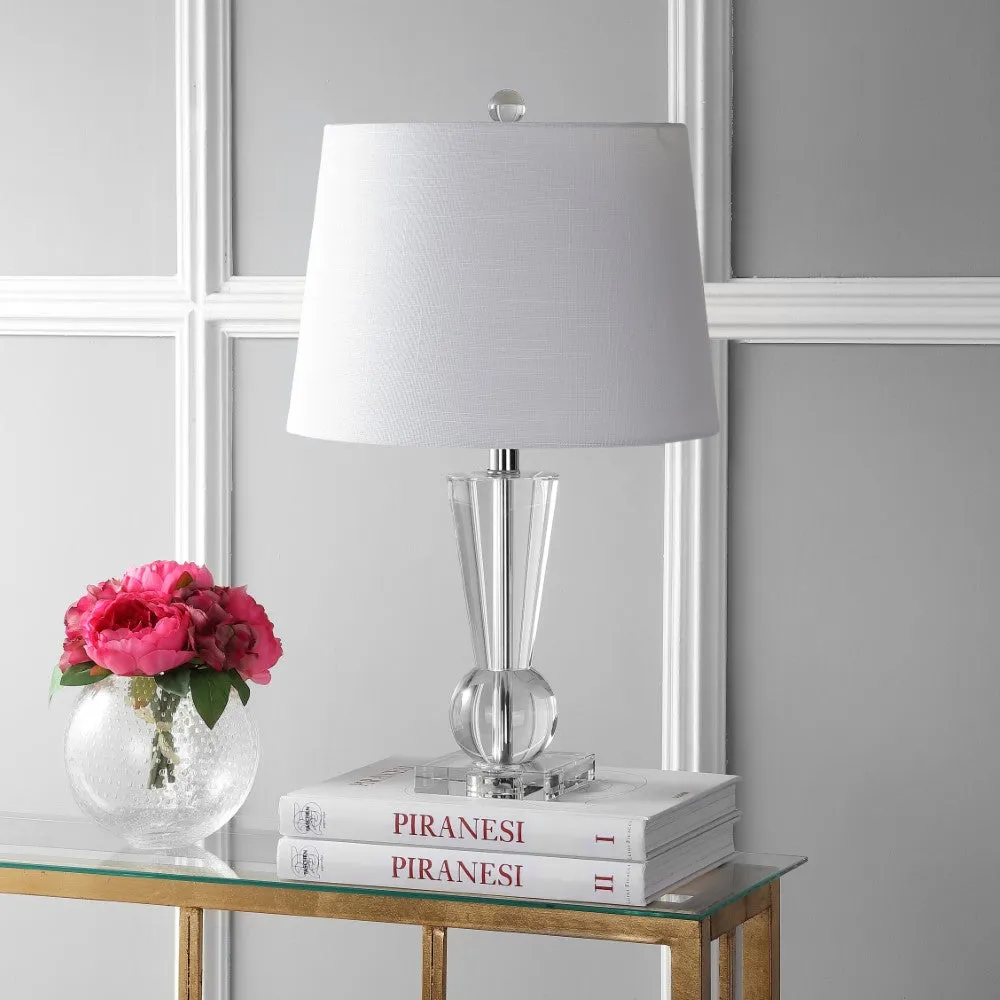 Halle 22" Crystal LED Table Lamp