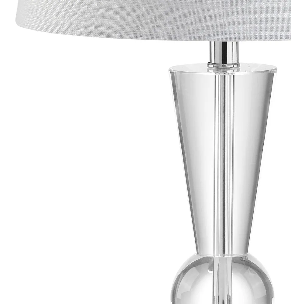 Halle 22" Crystal LED Table Lamp