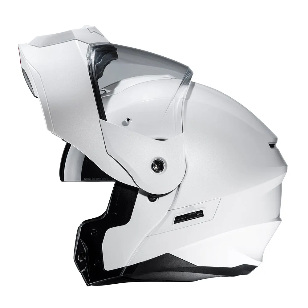 HJC C80 White Adventure Flip Front Helmet