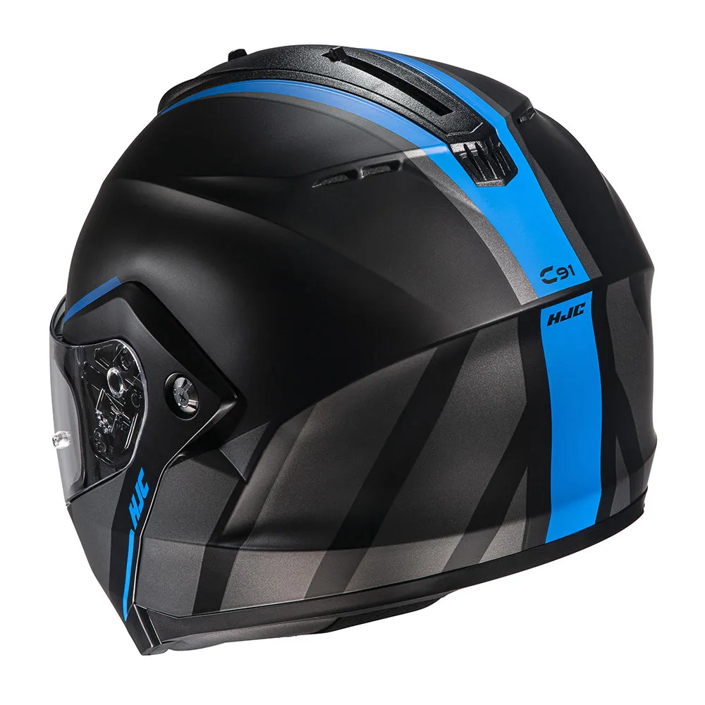 HJC C91 Tero MC2SF Blue Flip Front Helmet