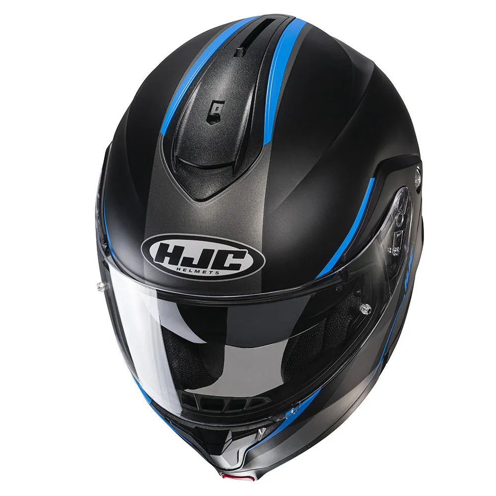 HJC C91 Tero MC2SF Blue Flip Front Helmet