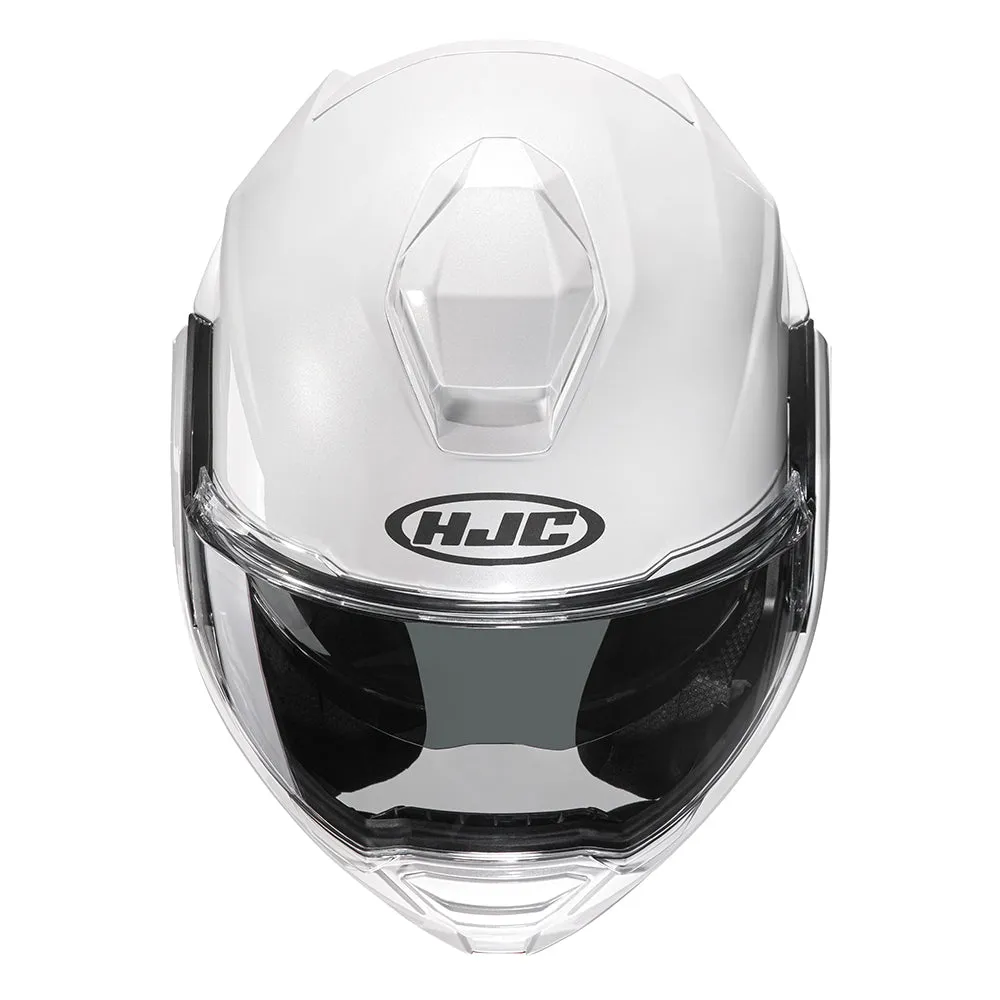 HJC I100 Pearl White ECE 22.06 P/J Dual Homologation Flip Front Helmet