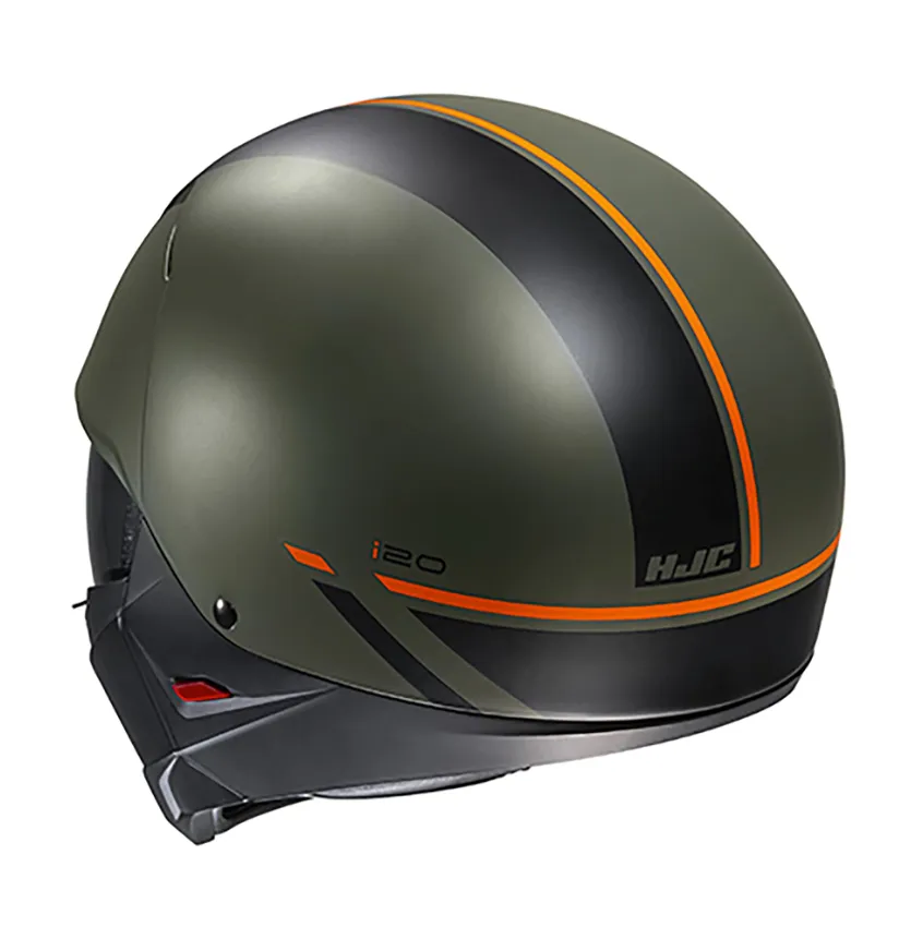 HJC I20 Batol MC4SF Green Full / Open Face Helmet