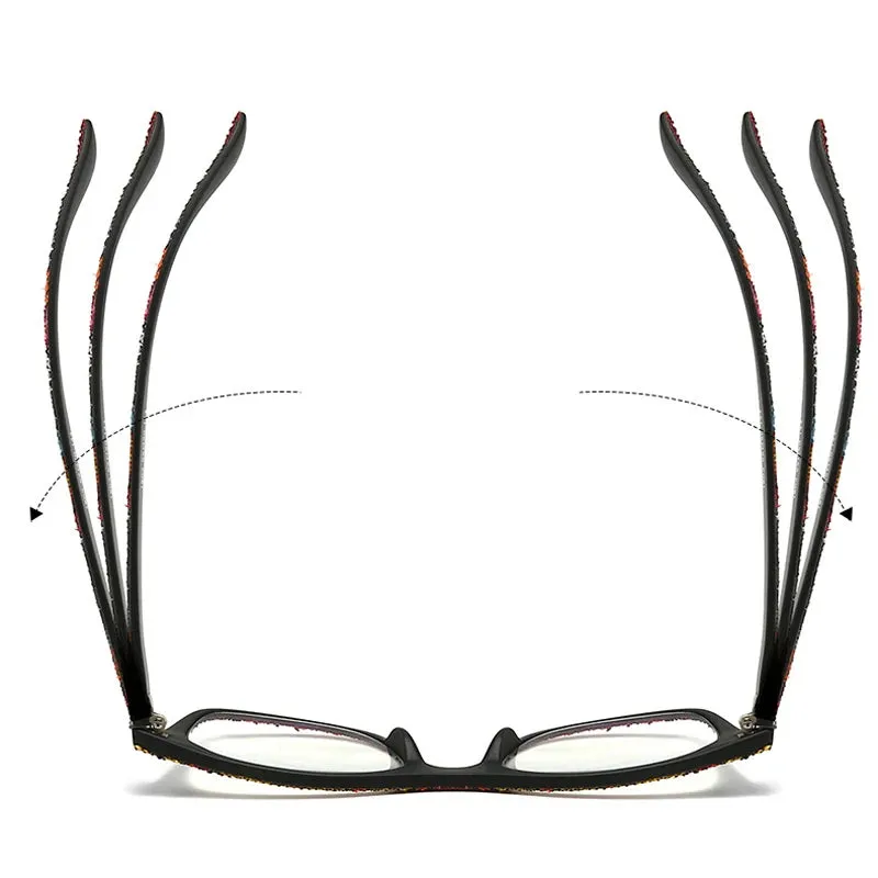 Imitation Wood Smart Progressive Multifocal Reading Glasses