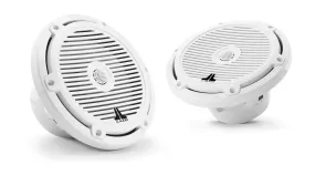 JL Audio M3 7.7in Coaxial Speakers White Classic Grille