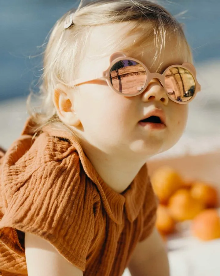 Ki ET LA Kids Sunglasses Ours'on 2-4 Yr Old Light Pink