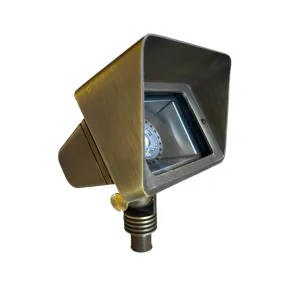 LaGarde Solid Cast Brass Flood Light Natural bronze