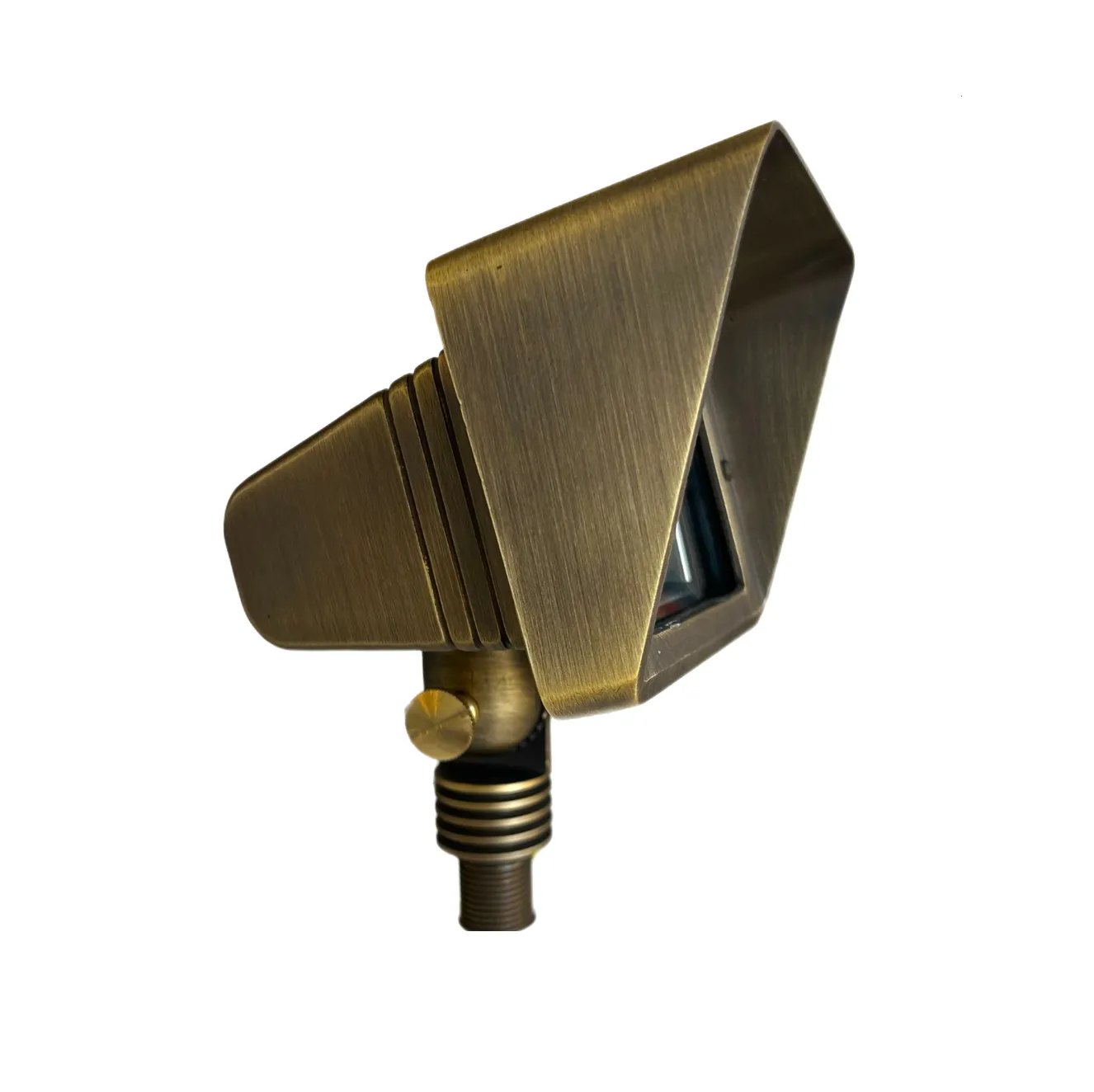 LaGarde Solid Cast Brass Flood Light Natural bronze