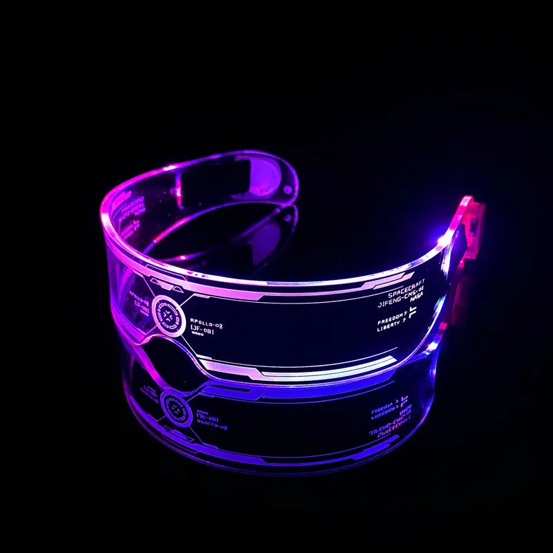 LED Luminous Costume Party Glasses