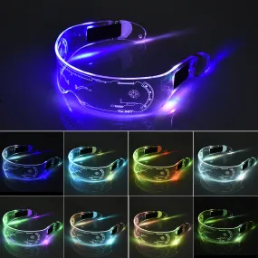 LED Luminous Costume Party Glasses