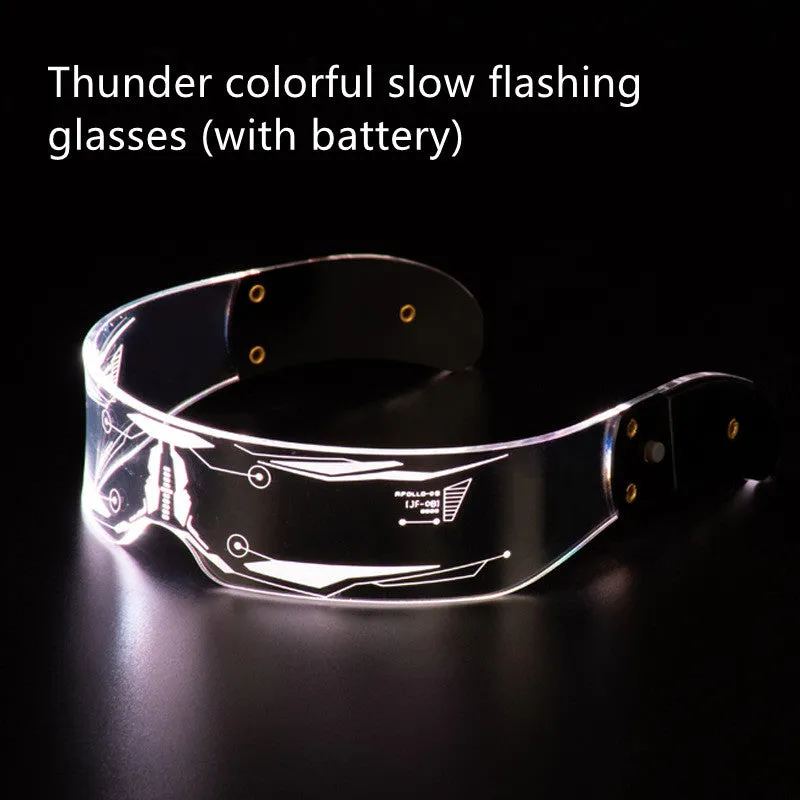 LED Luminous Costume Party Glasses