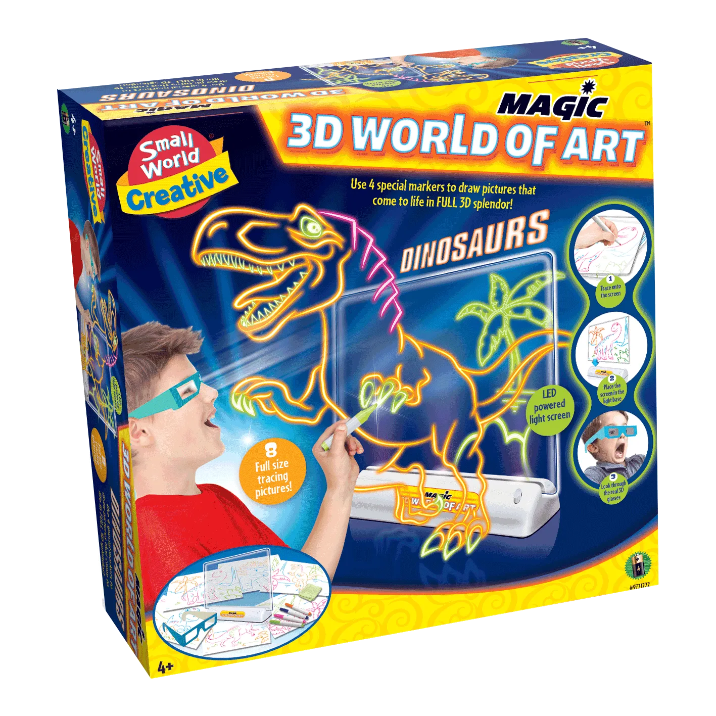 Magic 3d World of Art Dinosaurs