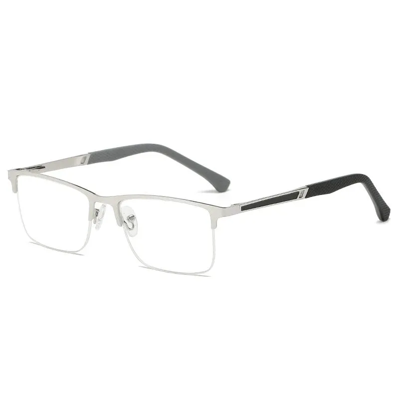 Metal Frame Anti Blue Light Reading Glasses