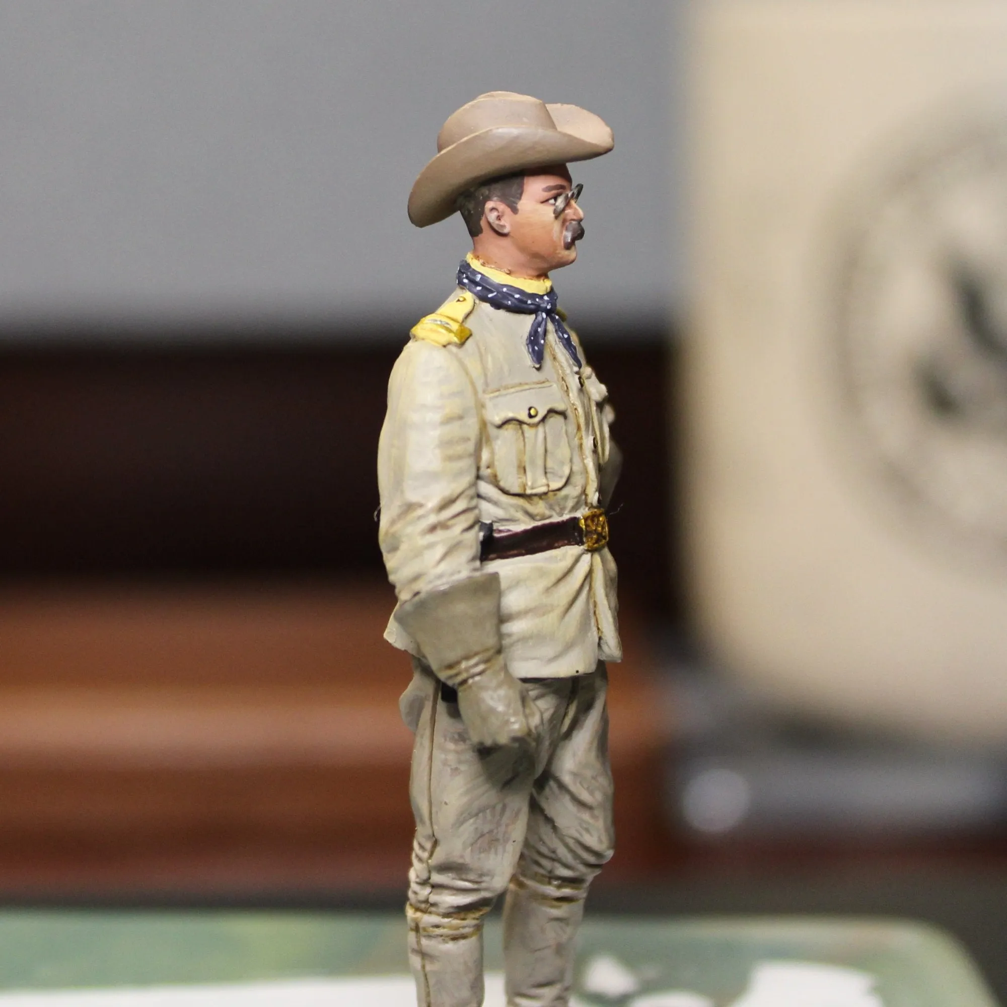 Miniature Collector's Figurine President Theodore Roosevelt