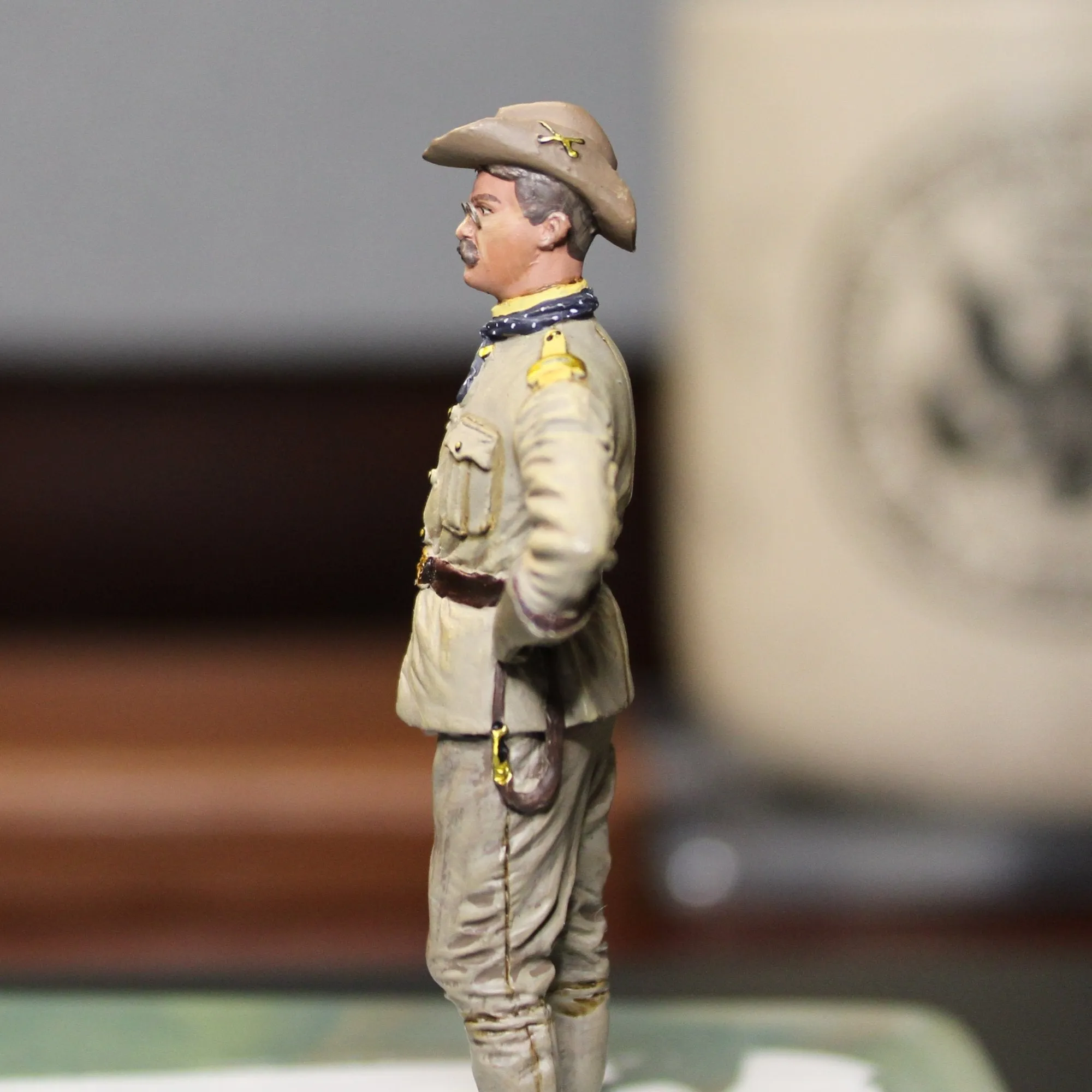 Miniature Collector's Figurine President Theodore Roosevelt