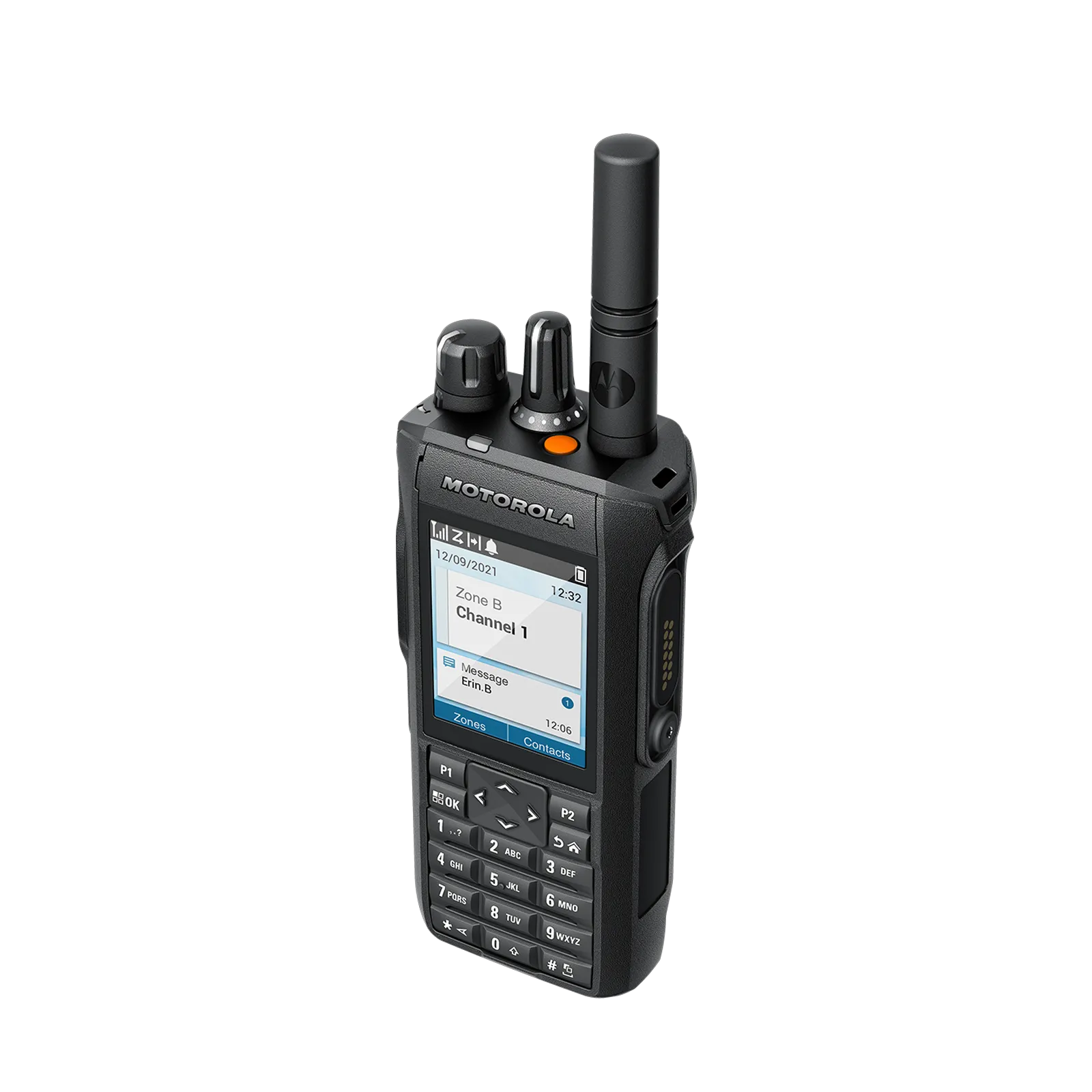 Motorola R7 Portable Two-Way Radio | Full Display & Keypad