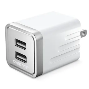 Overtime Dual USB Power Adapter Fast Charging Power Plug