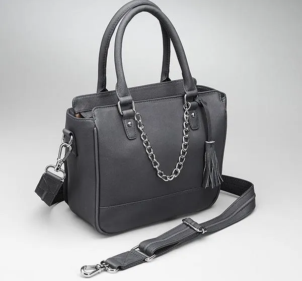 Park Ave Hand Tote, Tumbled Leather