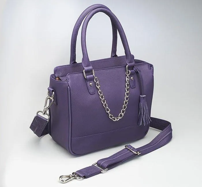 Park Ave Hand Tote, Tumbled Leather