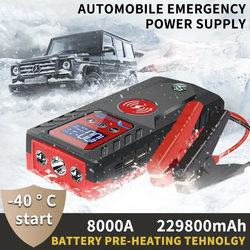 Portable Car Battery Jump Starter Power Bank