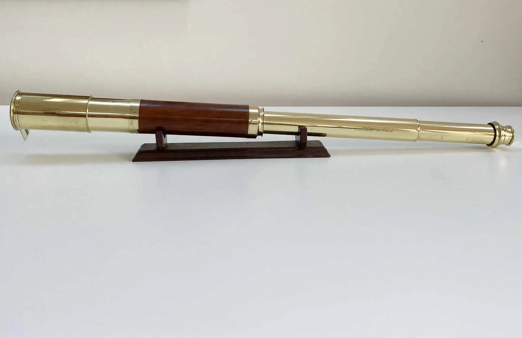 Rare Early Nineteenth Century French Polyaldes Telescope by Cauchoix Paris