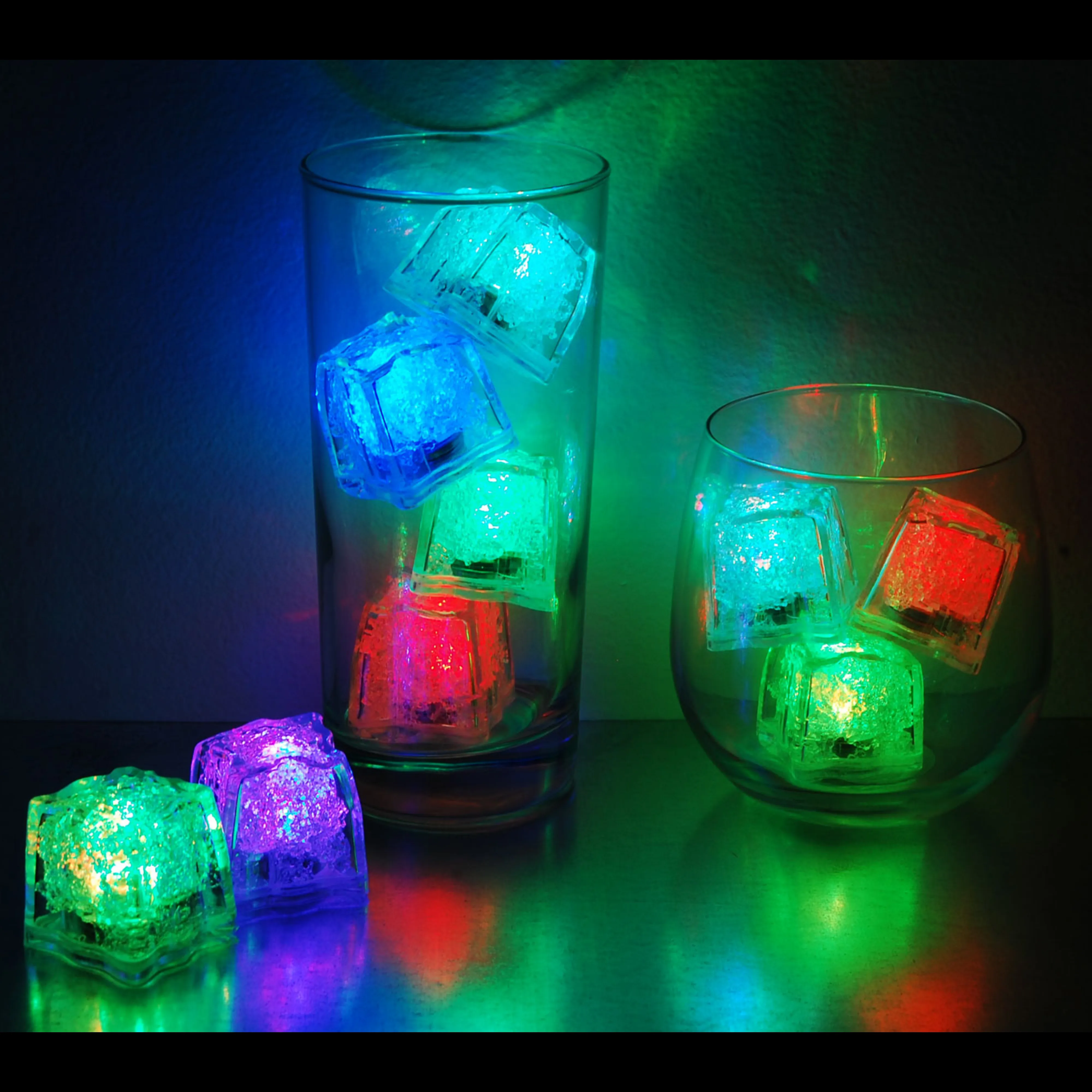 REVO Multi Color Light Up Ice Cube | 12 pk