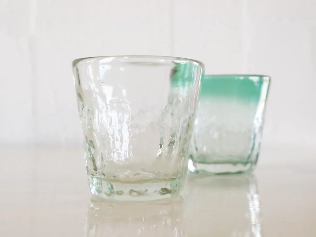 Elegant Sazanami Rocks Glass by Seiten - Handcrafted Crystal Drinkware for Whiskeys and Cocktails