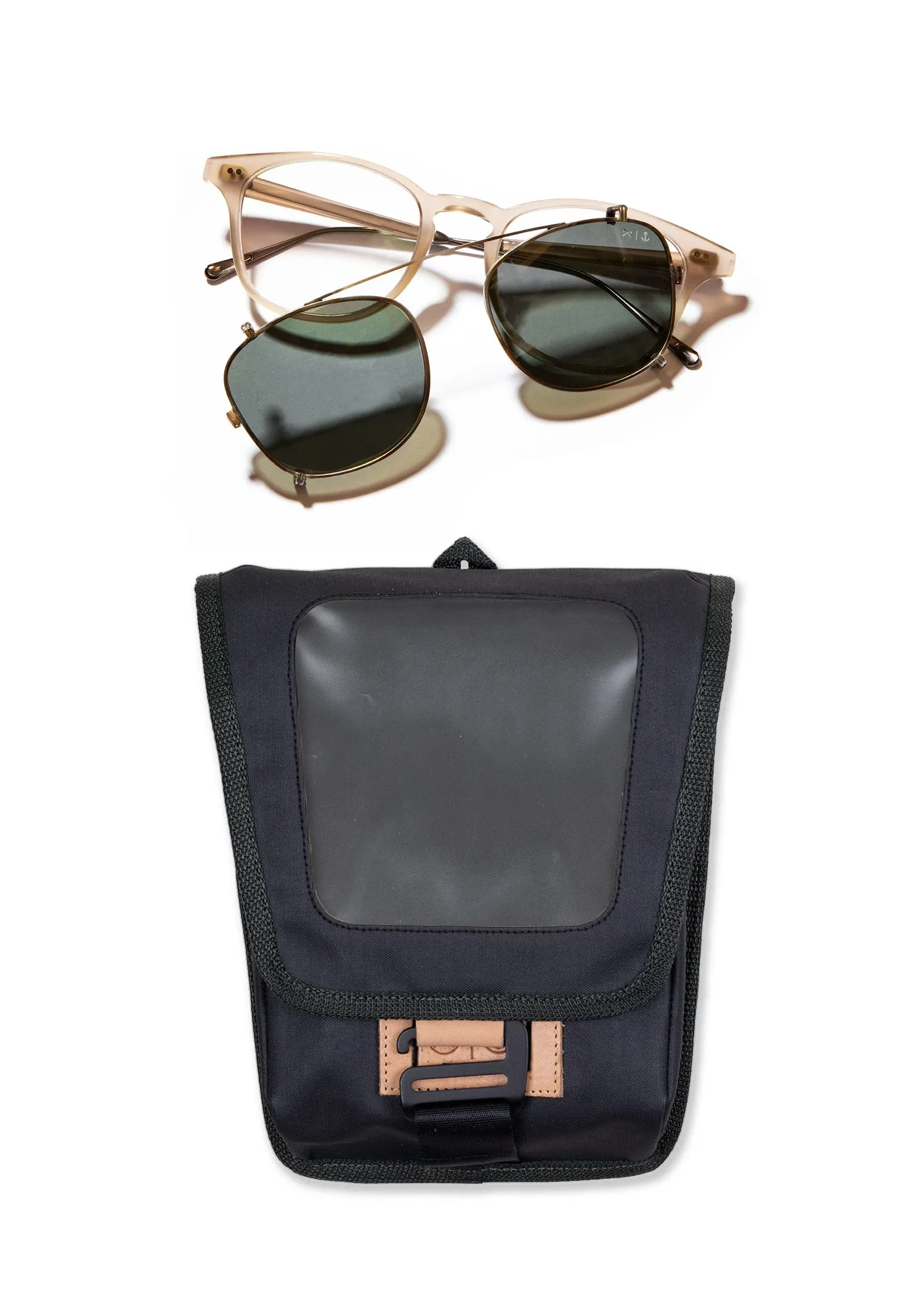 Shwood x Iron & Resin: Bag   Glasses Bundle