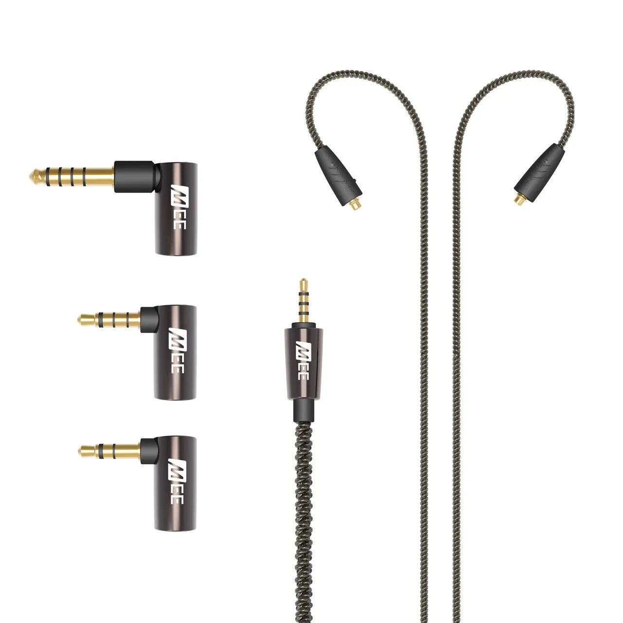 Universal MMCX Balanced Audio Cable with Adapter Set