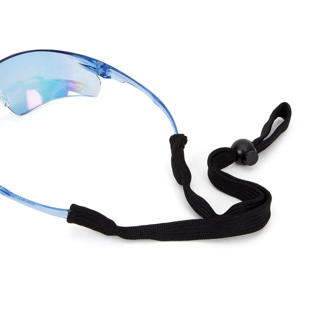 Univet 505 Safety Glasses With Neck Cord Blue Lens