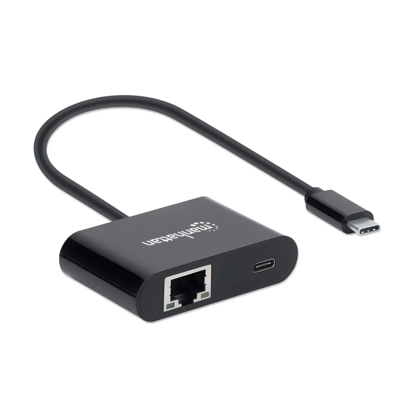 USB-C to Gigabit Network Adapter with Power Delivery Port